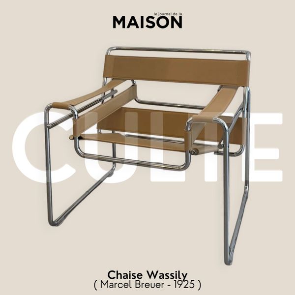 Chaise Wassily : L'icône du Bauhaus et son héritage intemporel"