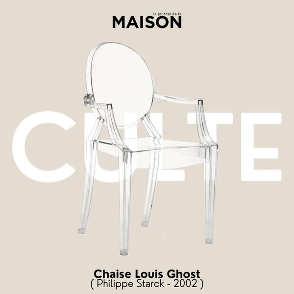 Louis Ghost : La chaise transparente signée Philippe Starck qui a révolutionné le Design - CULTE