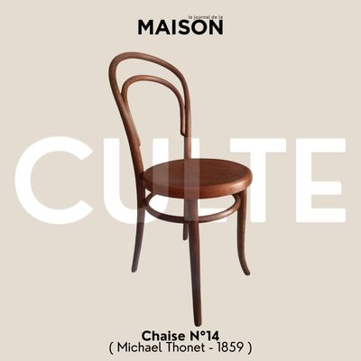 La Chaise No. 14 : L'icône discrète du Design