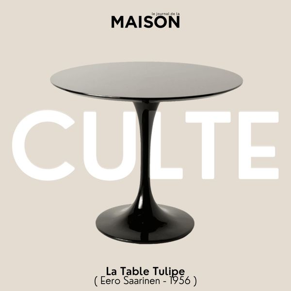 La Table Tulipe : une révolution sculpturale du design - CULTE