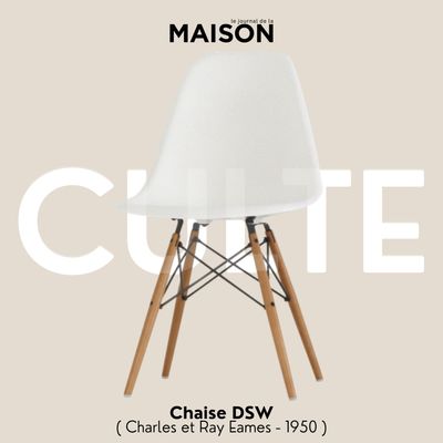 DSW : La chaise qui a redéfini le design au quotidien - CULTE