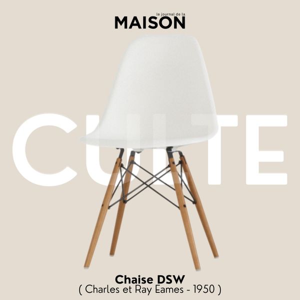 DSW : La chaise qui a redéfini le design au quotidien - CULTE