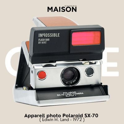 Polaroid SX-70 : L'Art de capturer l'instant - CULTE
