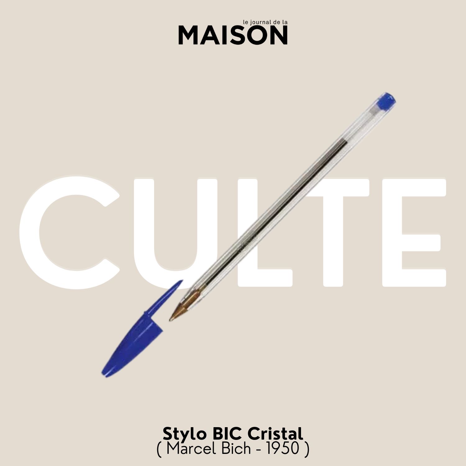 Le BIC Cristal : L’icône discrète de notre quotidien